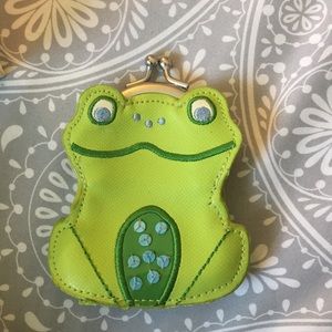 Frog coin pouch